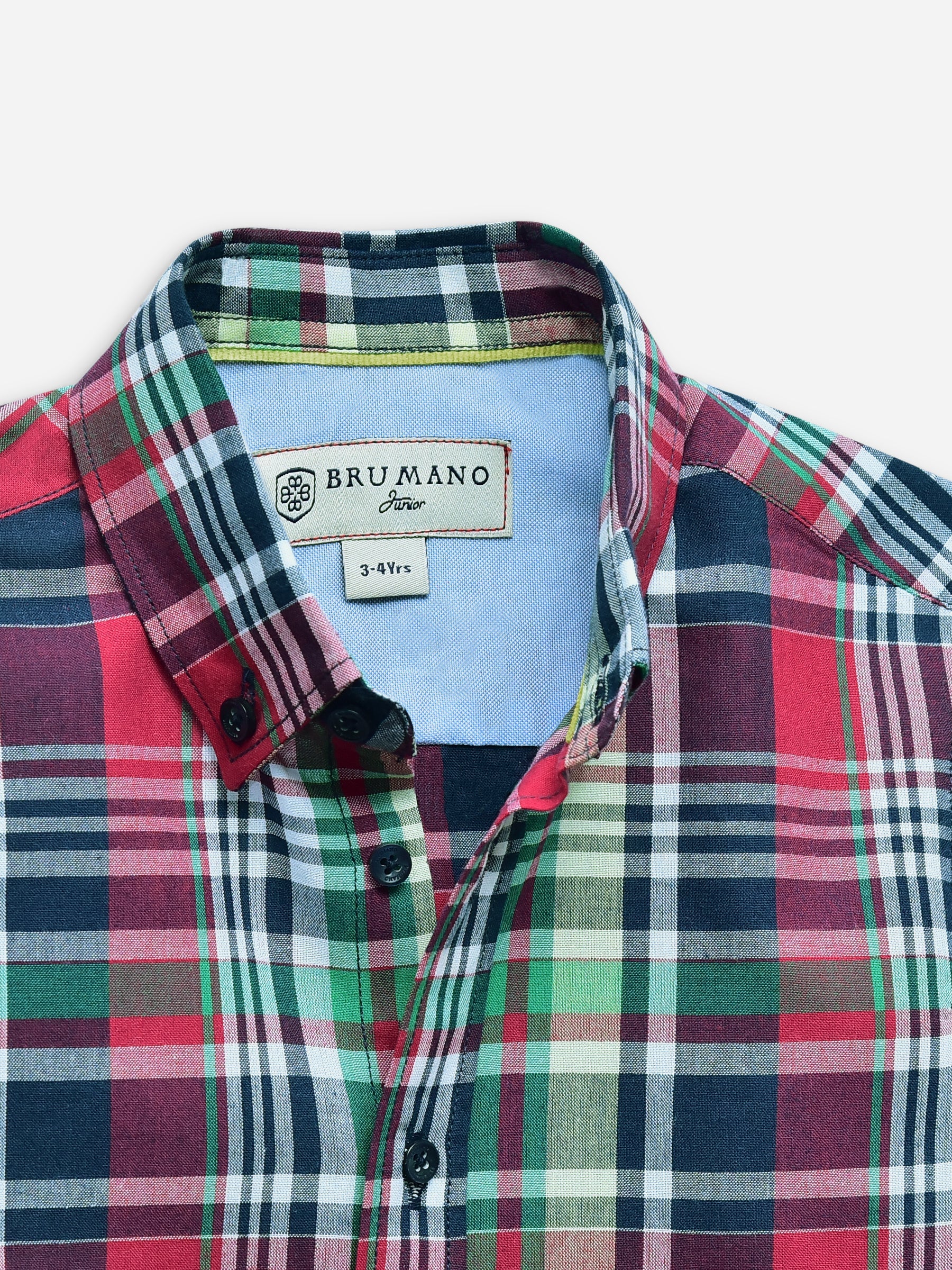 Red & Green Tartan Plaid Casual Shirt