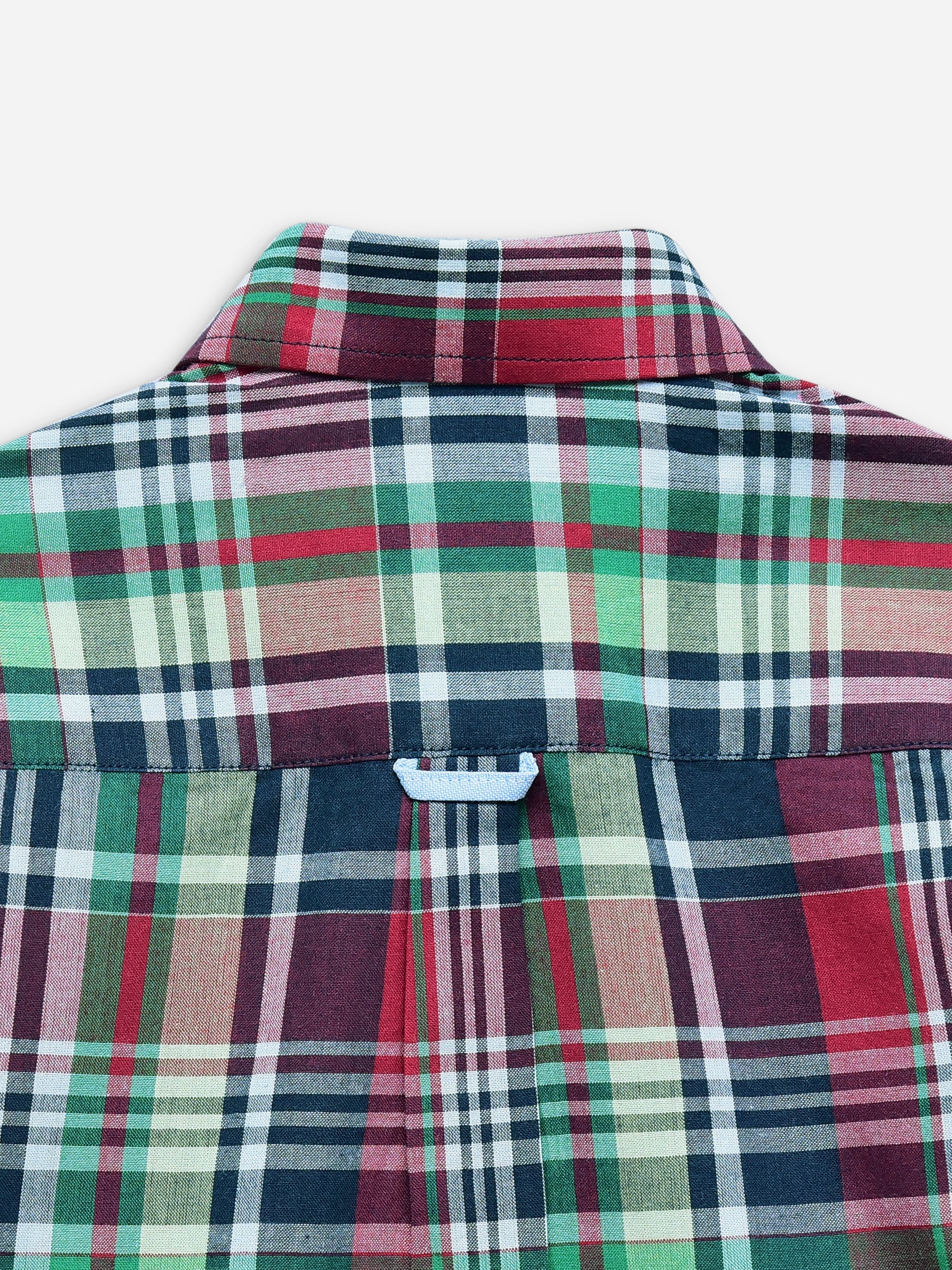 Red & Green Tartan Plaid Casual Shirt