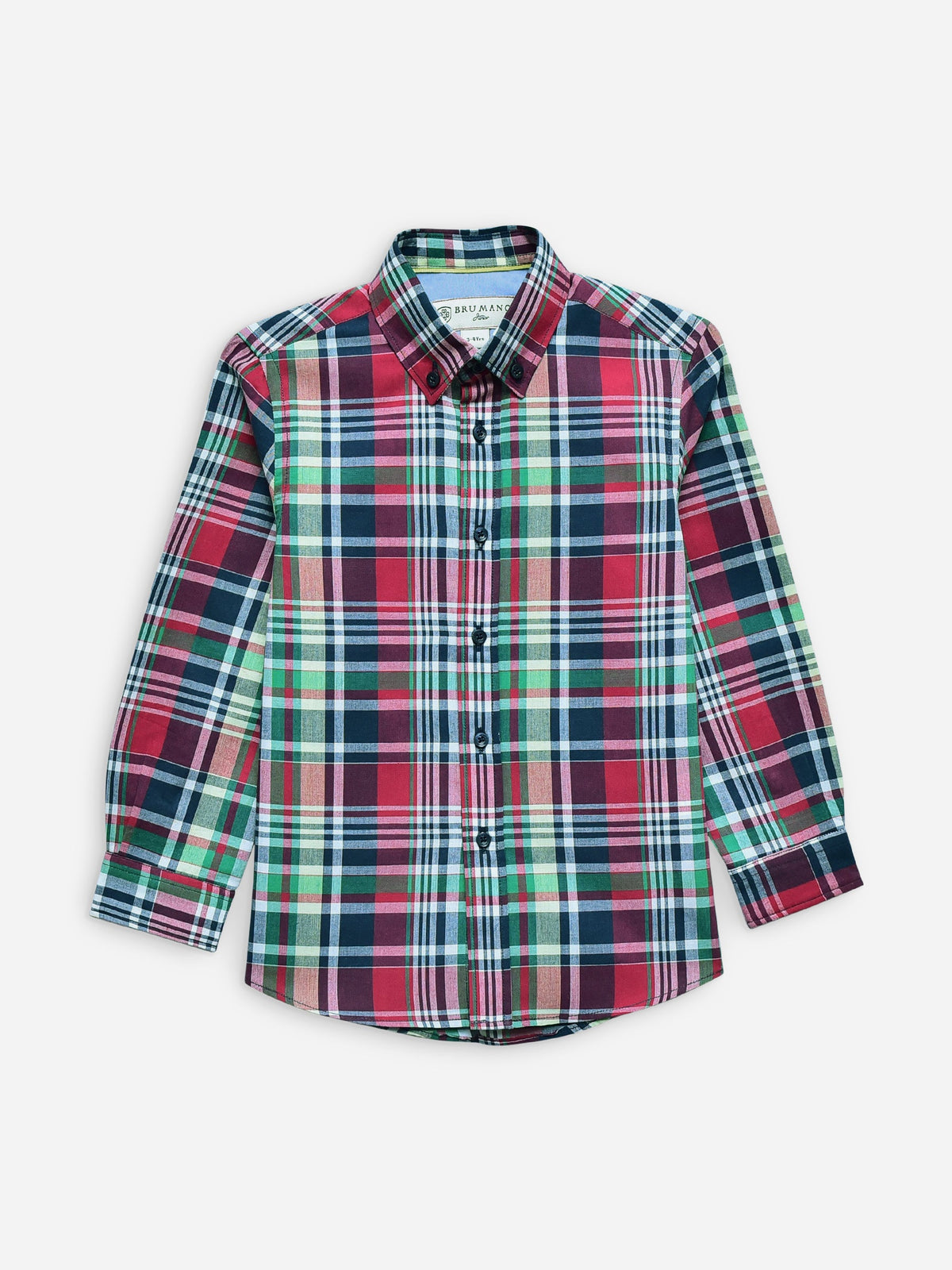 Red & Green Tartan Plaid Casual Shirt