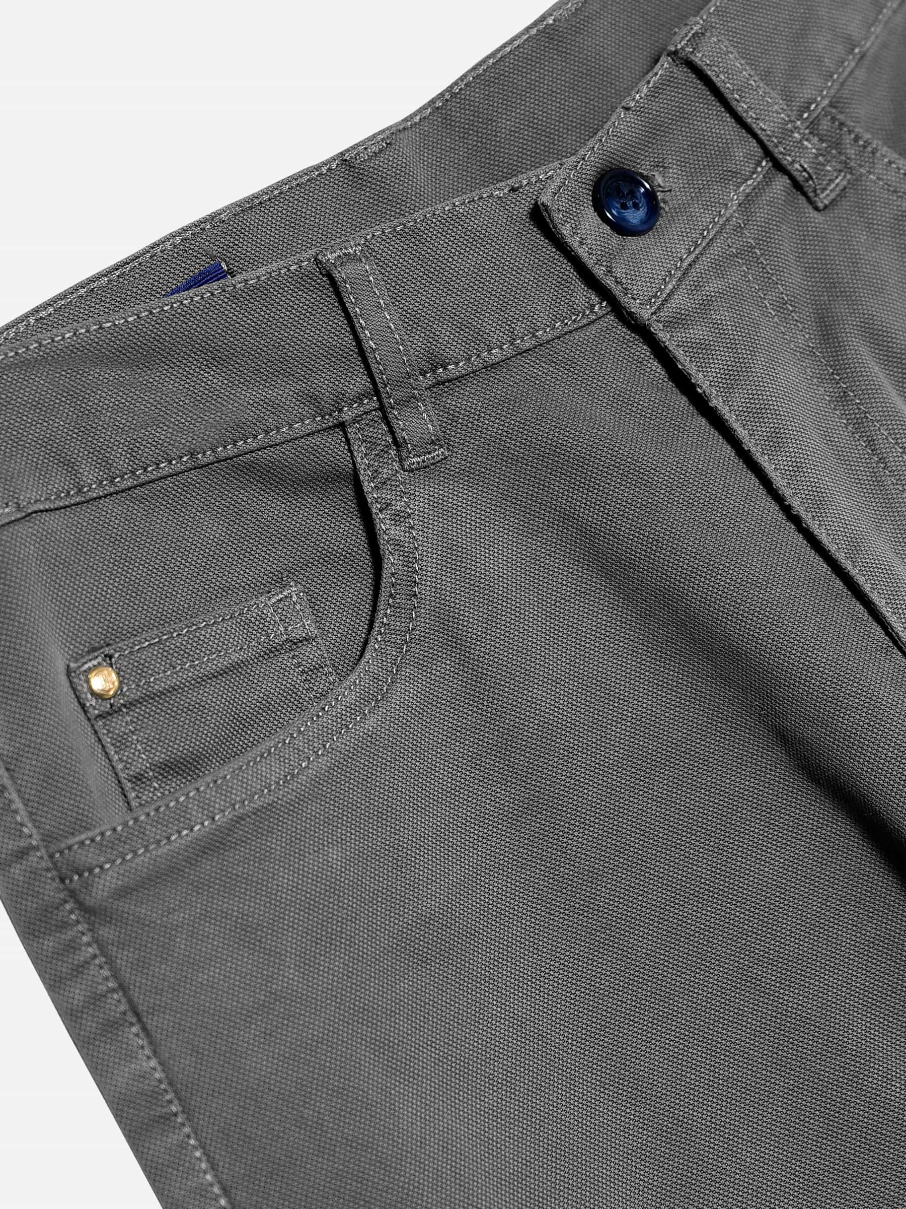 Sandy Brown Five Pocket Trouser