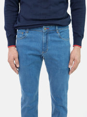Slim Fit Medium Blue Jeans