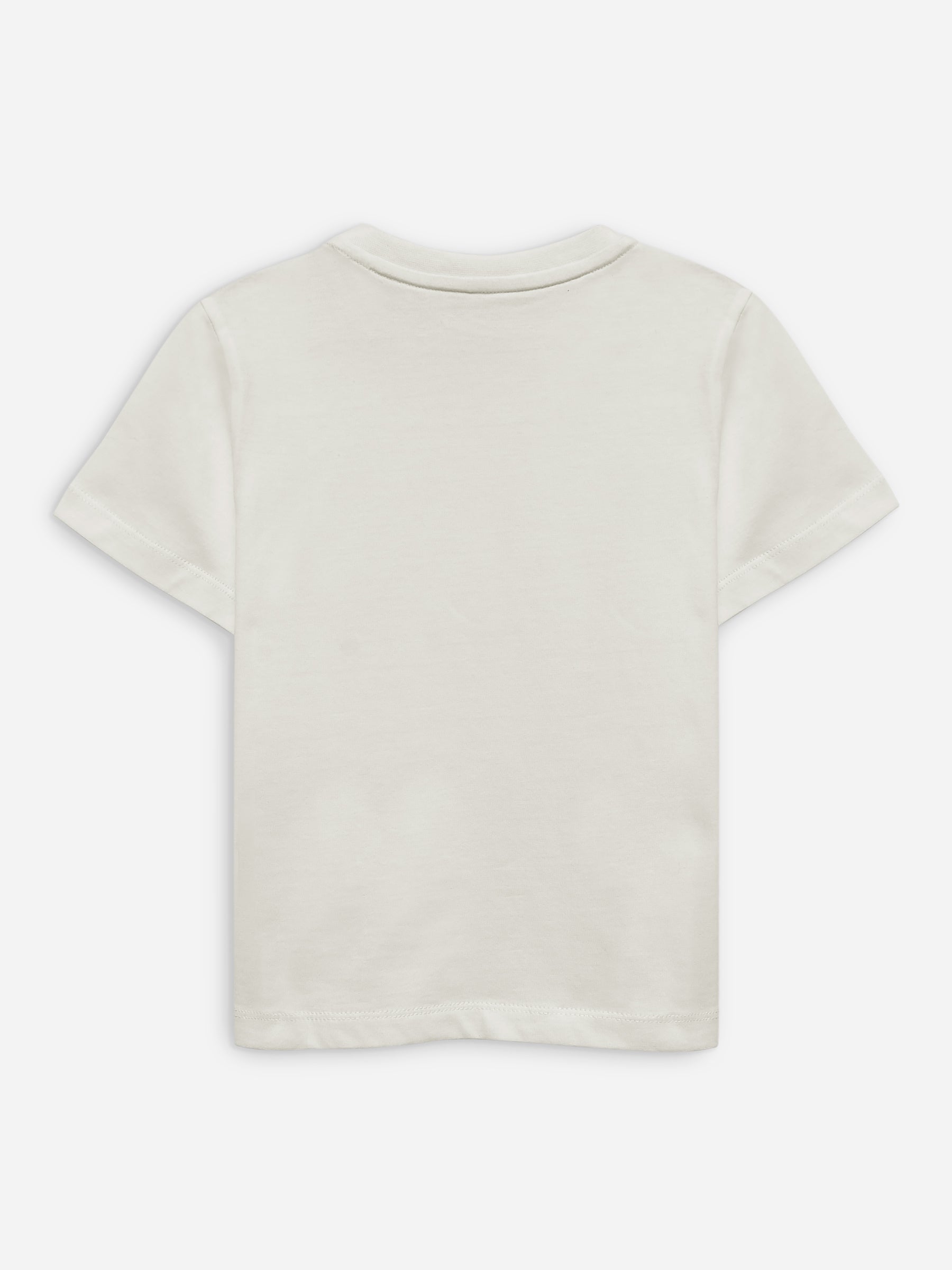Stone Beige 100% Cotton Casual Tee