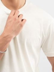 Vanilla Regular Fit Crew Neck T-Shirt