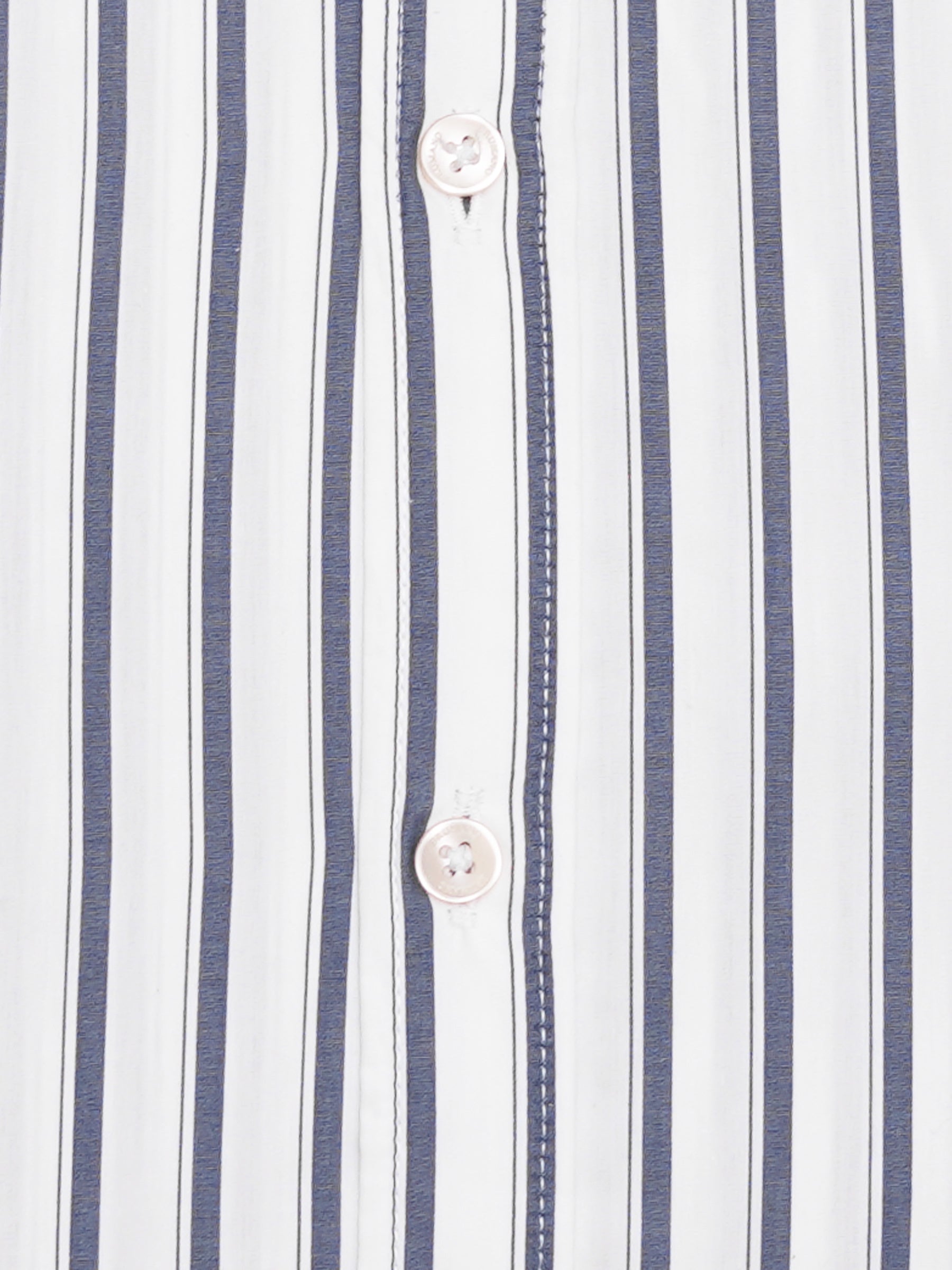 White Bengal Striped Formal Shirt