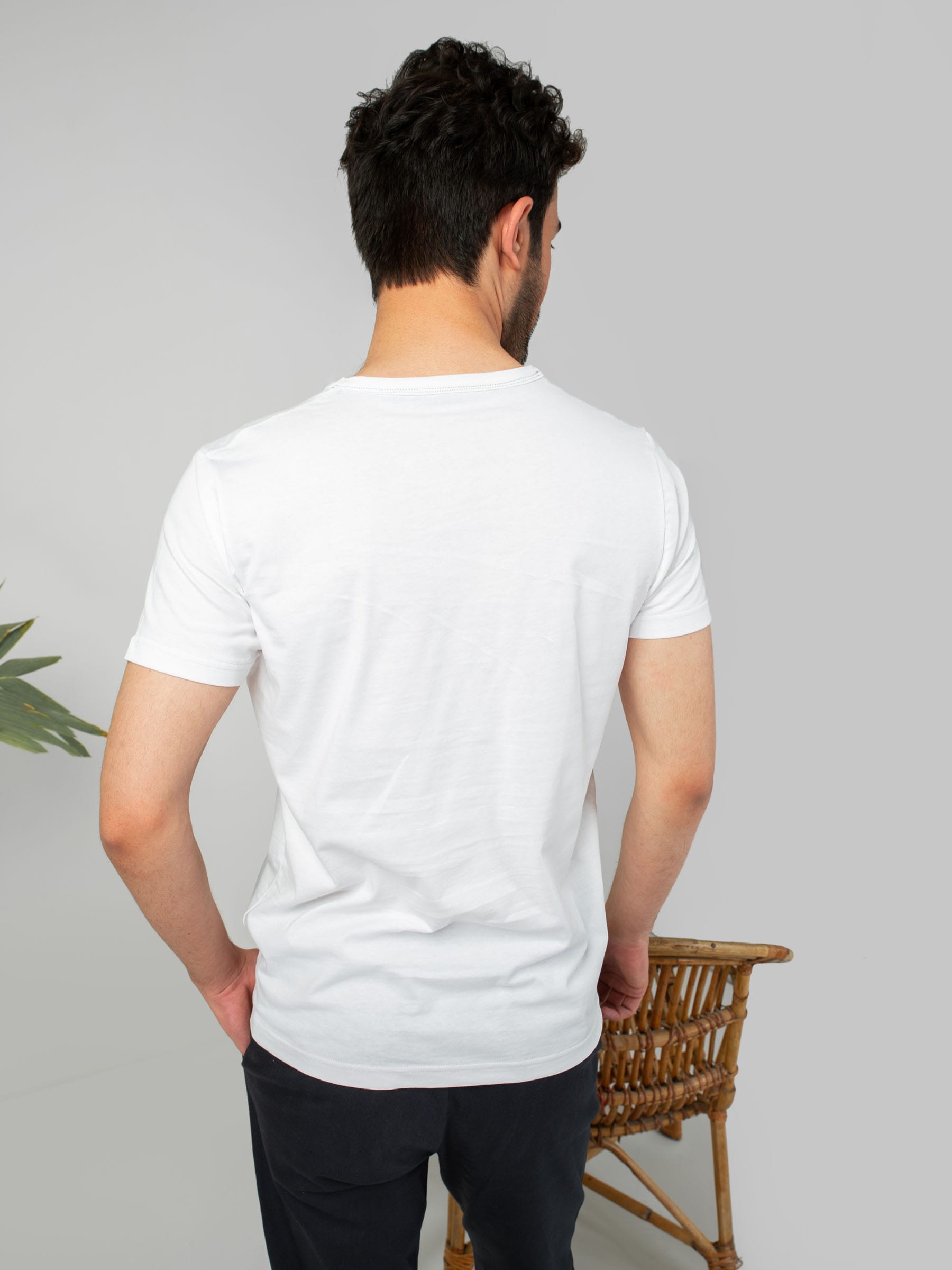 White Crew Neck T-Shirt