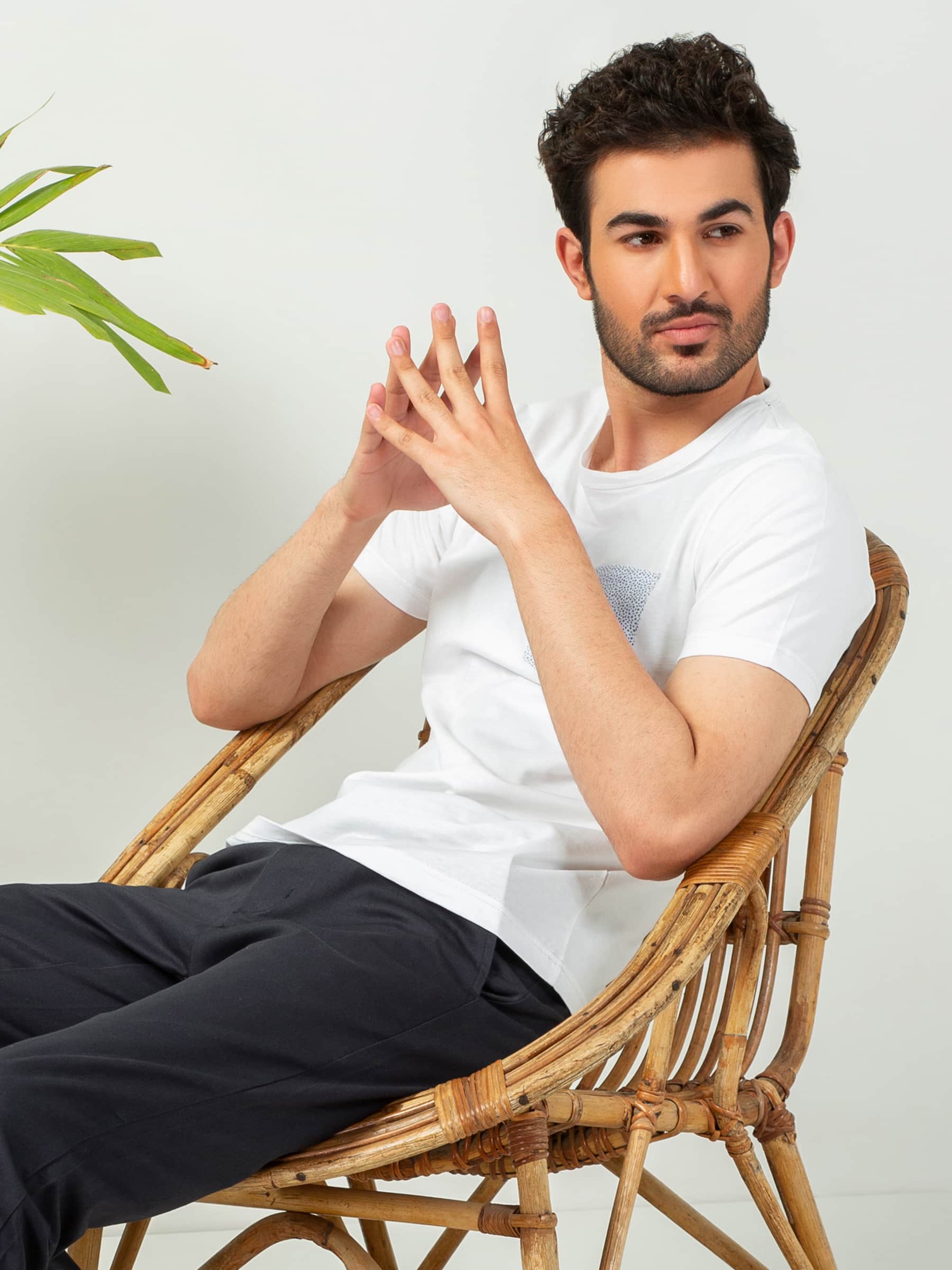 White Crew Neck T-Shirt
