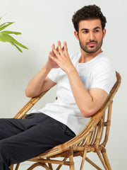 White Crew Neck T-Shirt