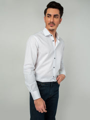 White Printed Shirt
