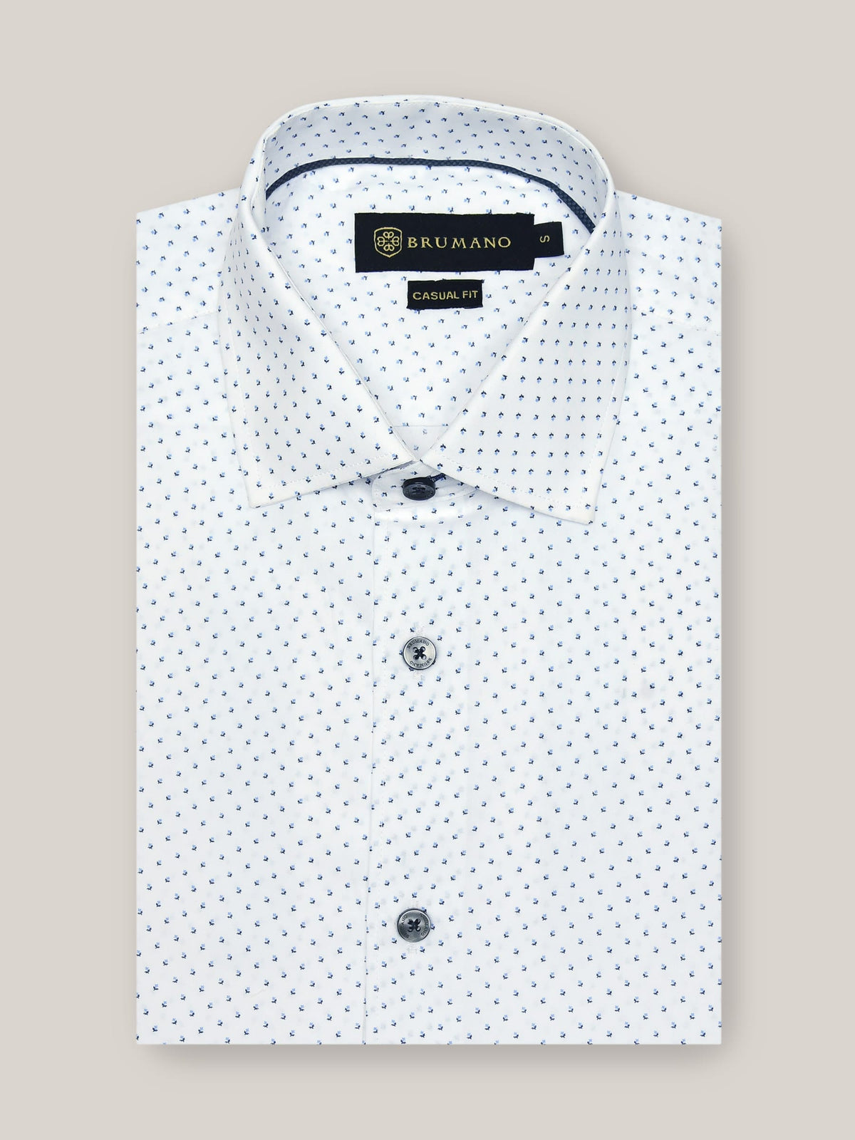 White Printed Shirt