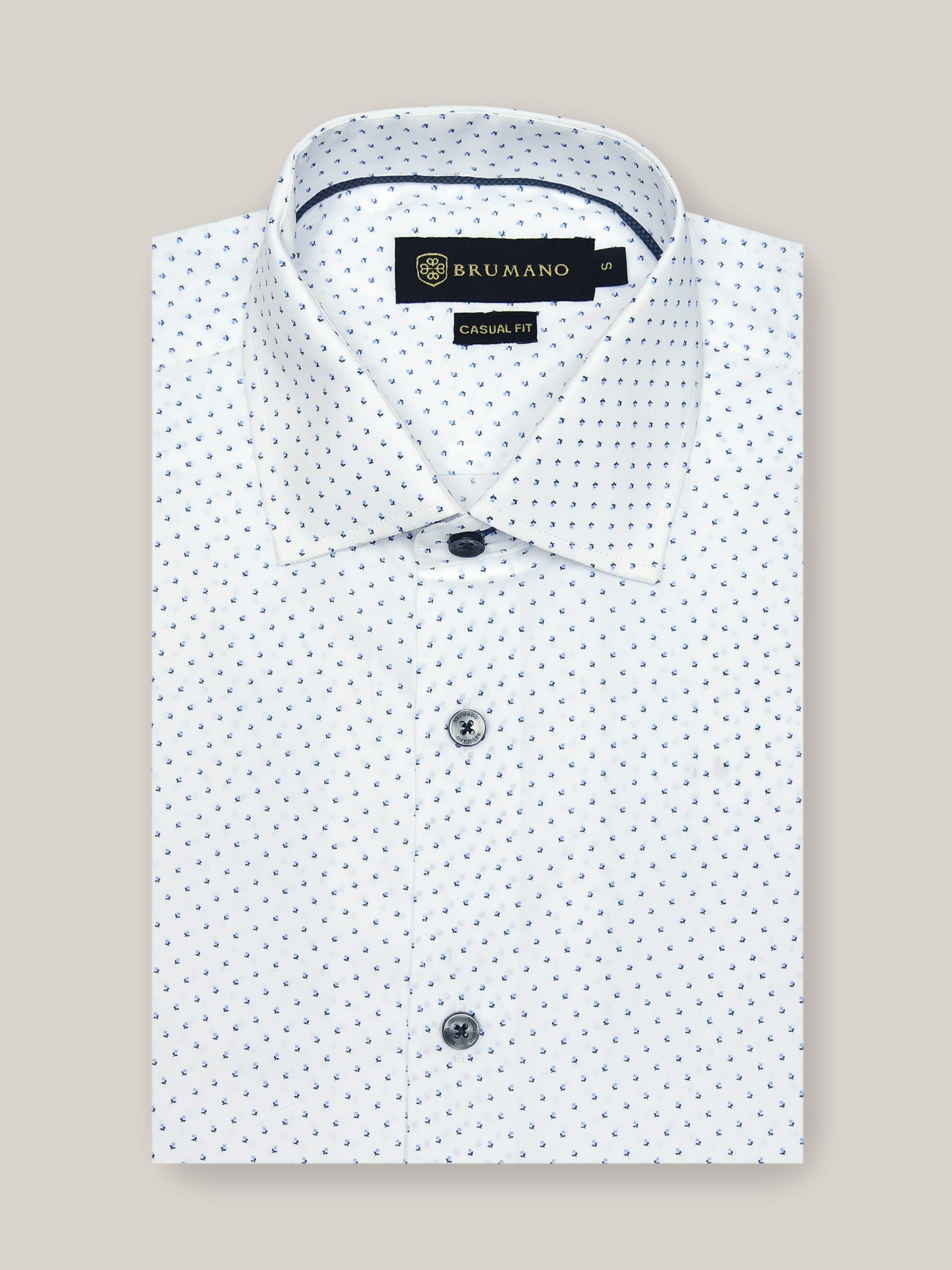 White Printed Shirt