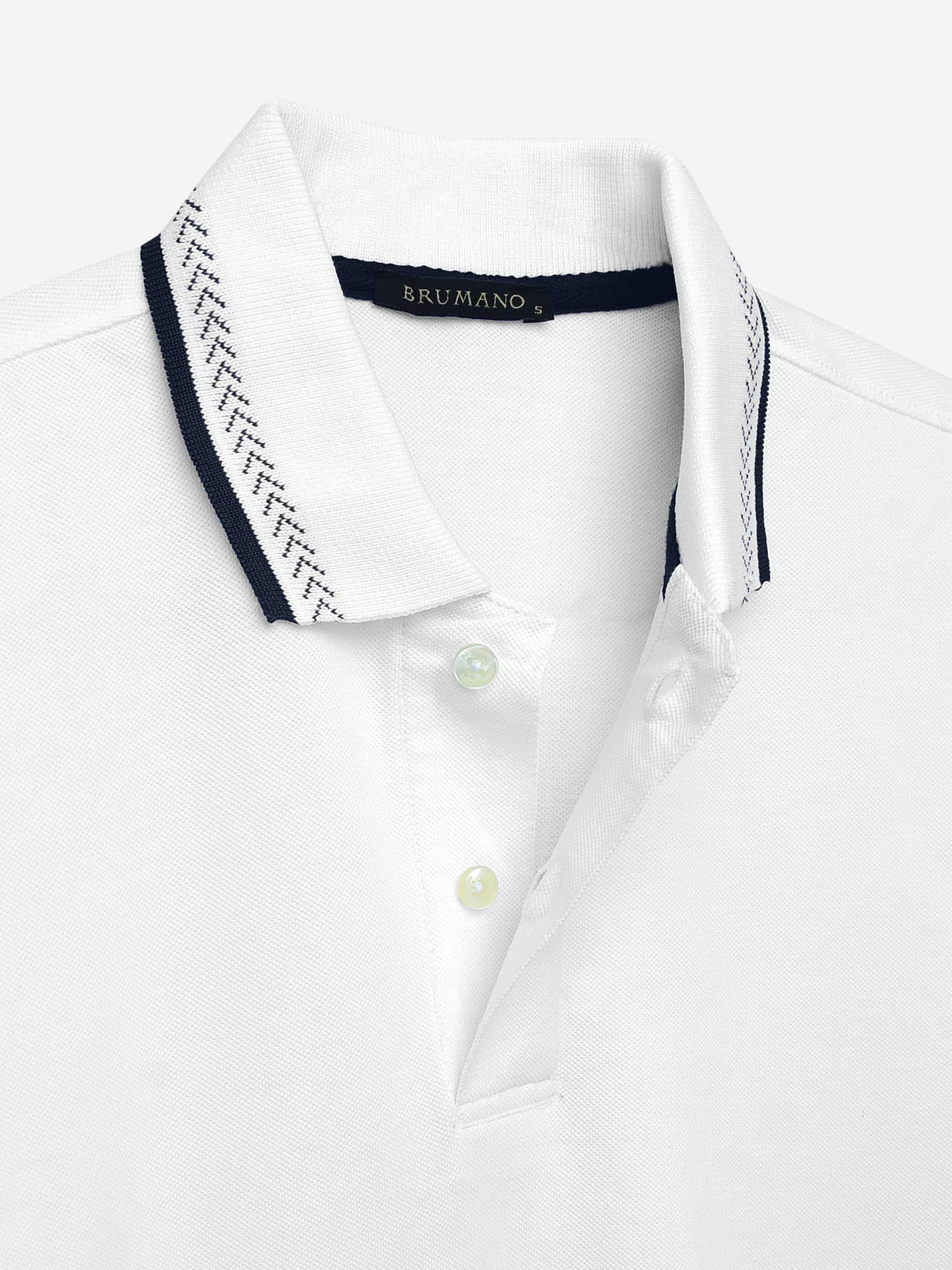 White Sporty Polo