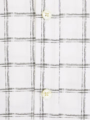 White & Black Checkered Shirt