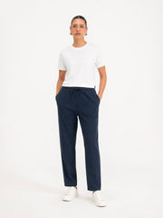 White Regular Fit Crew Neck T-Shirt - Women