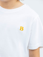White 100% Cotton Casual Tee