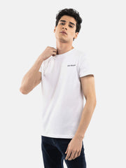 White Basic Crew Neck T-Shirt