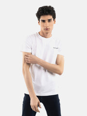 White Basic Crew Neck T-Shirt
