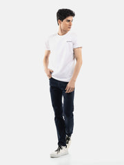 White Basic Crew Neck T-Shirt