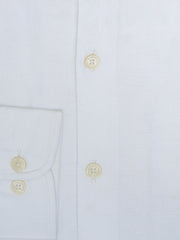 White Button Down Linen Shirt