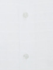 White Checkered Formal Shirt
