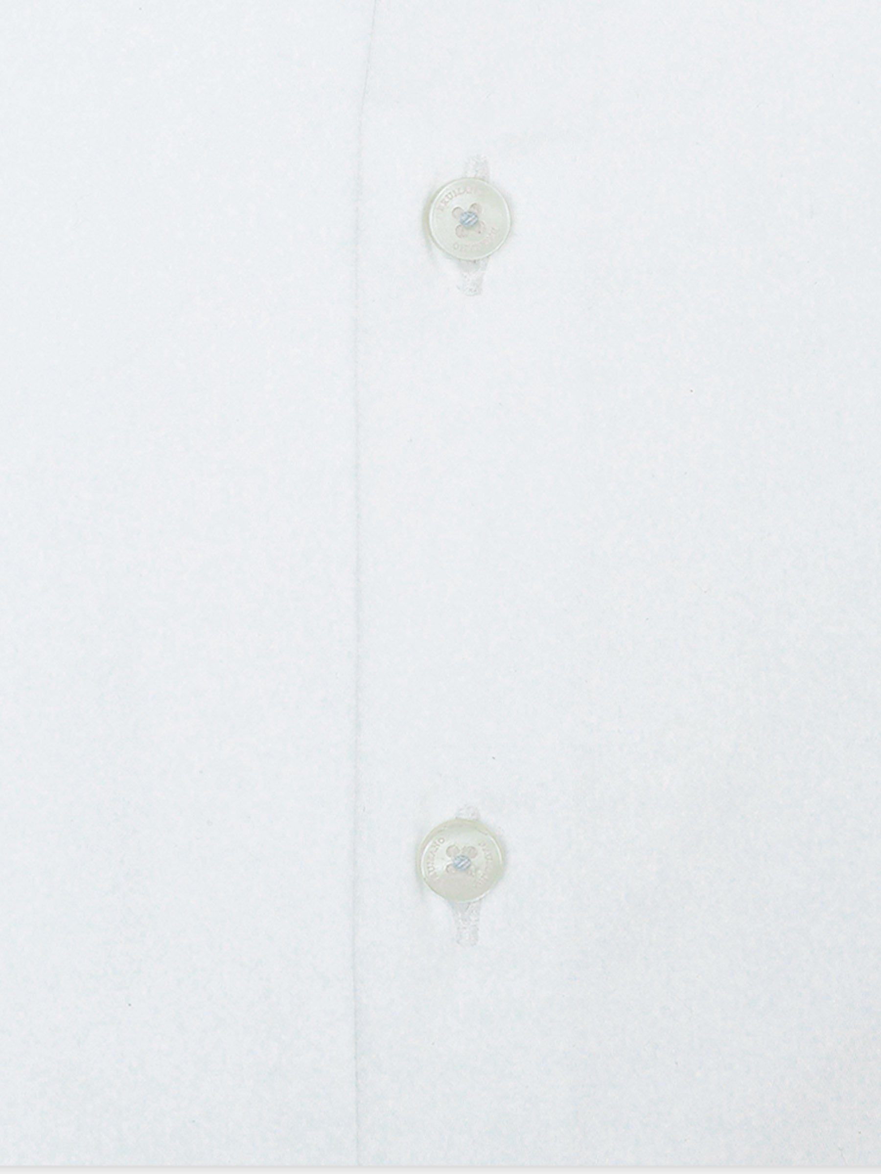 White Formal Shirt in Stretch Fabric