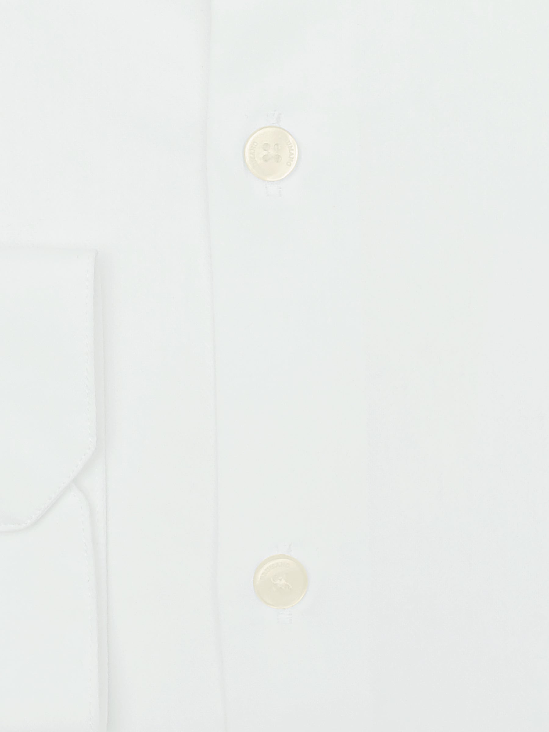 White Herringbone Light Weight Formal Shirt