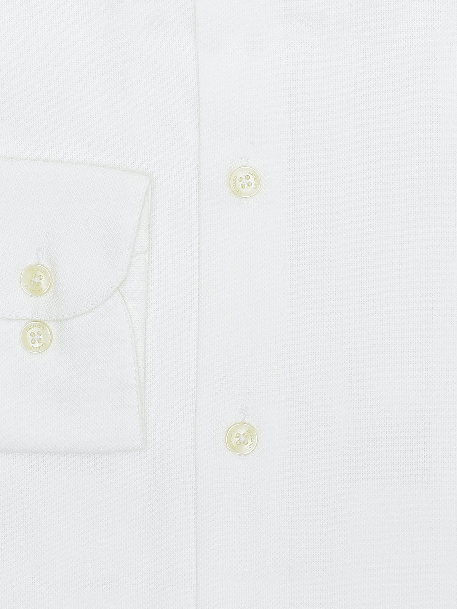 White Structured Formal Shirt - Luxe