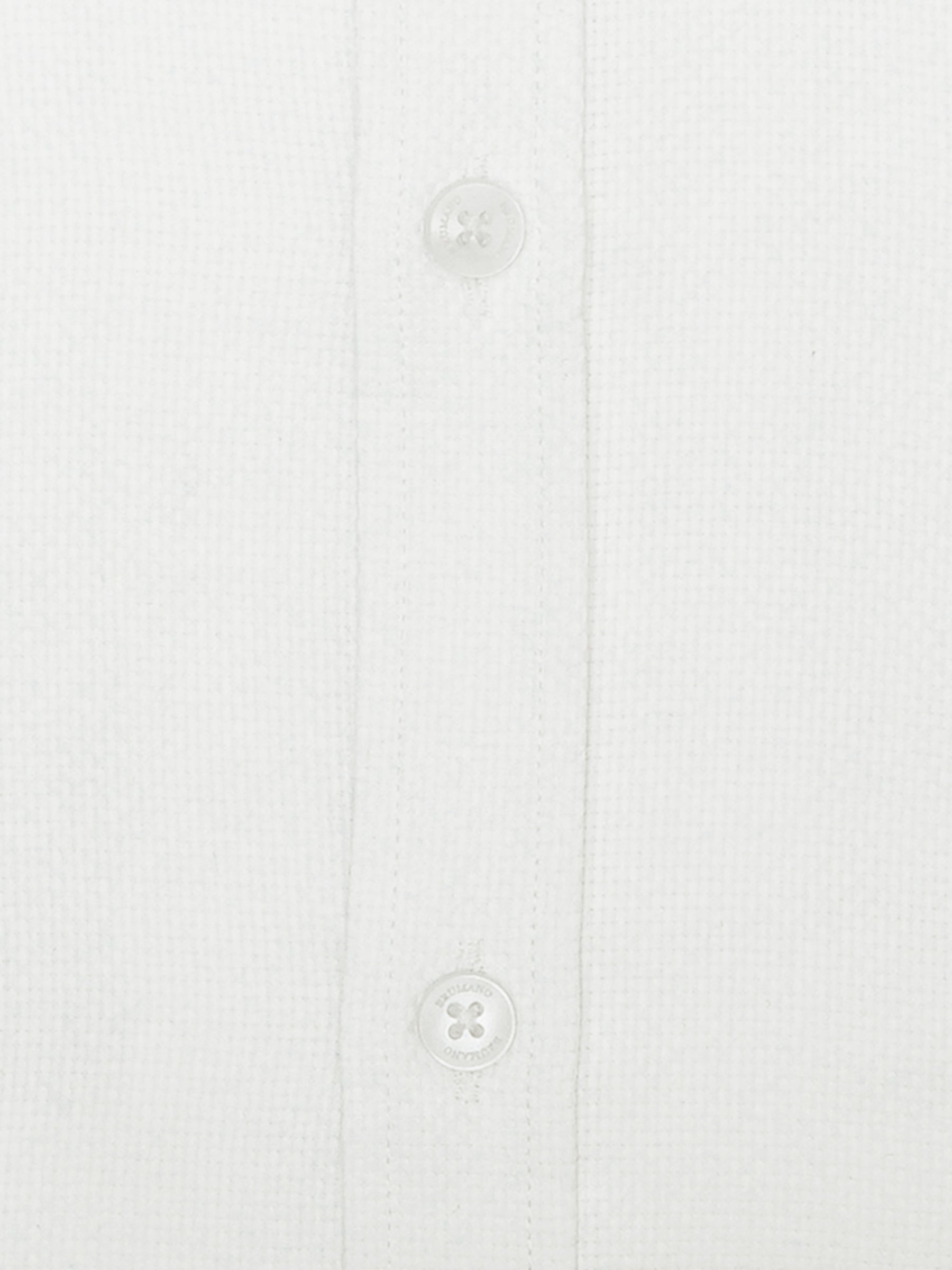 White Structured Formal Shirt