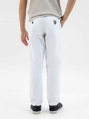White Twill Casual Chino Trouser
