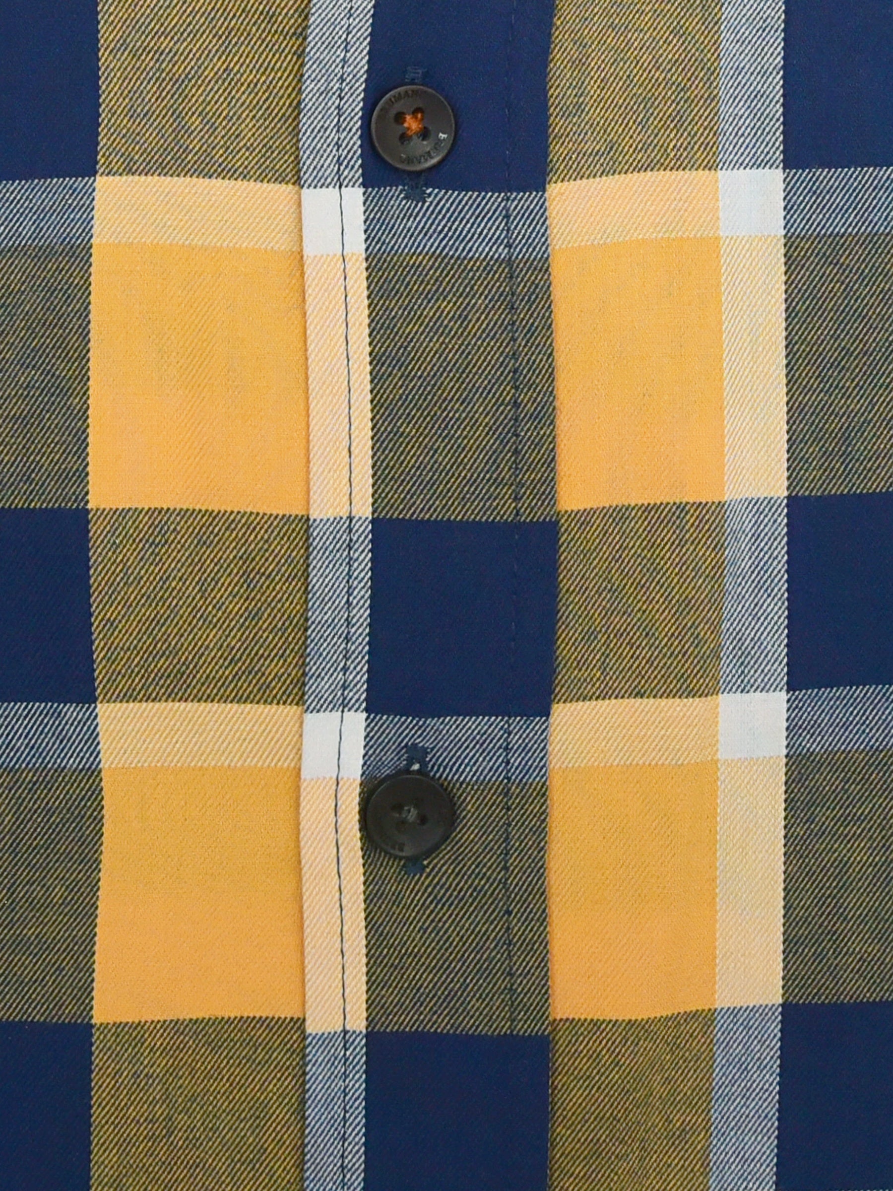 Yellow Flannel Checkered Shirt