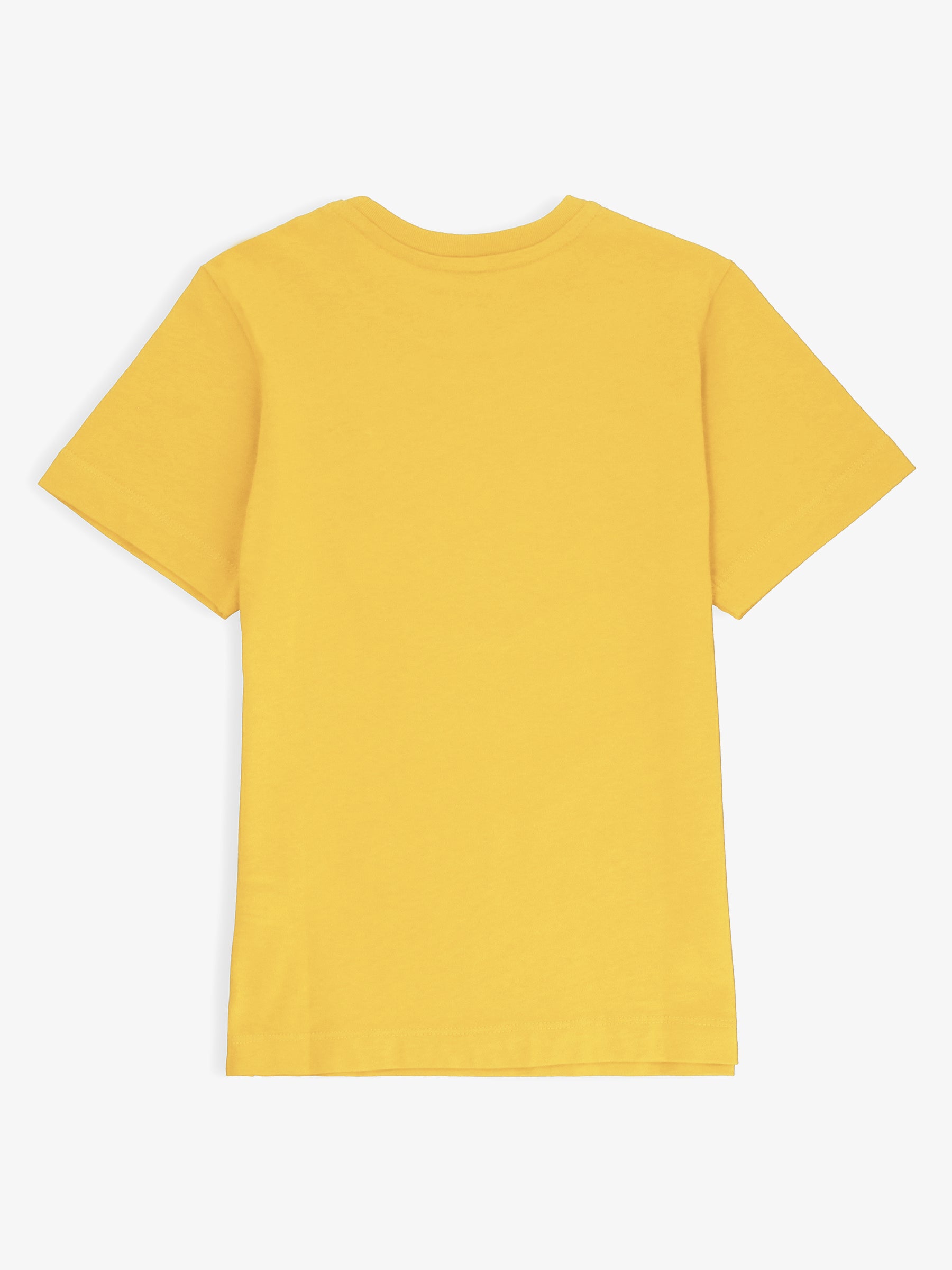 Yellow Printed  'Refresh' Casual tee