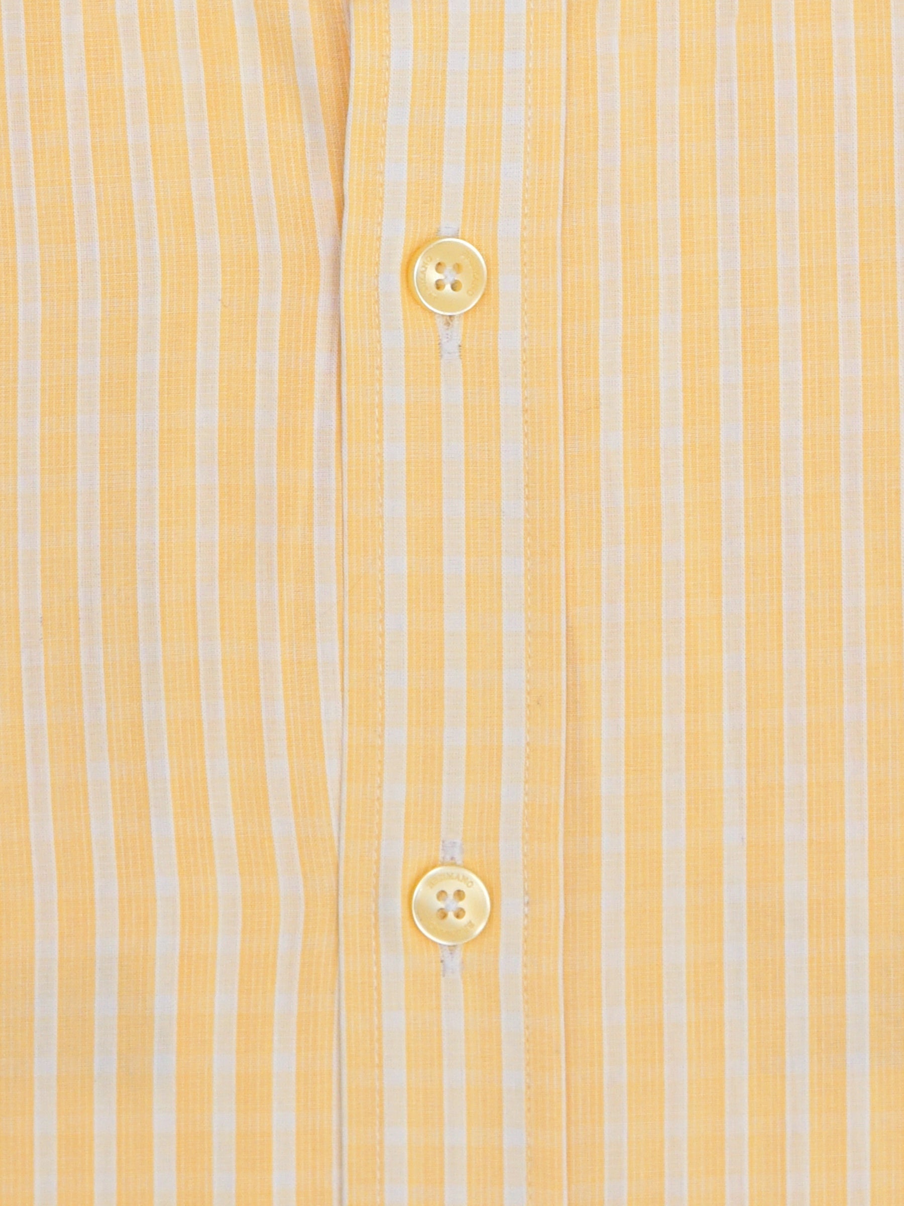 Yellow Striped Light Weight Button Down Shirt