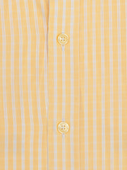 Yellow Striped Light Weight Button Down Shirt