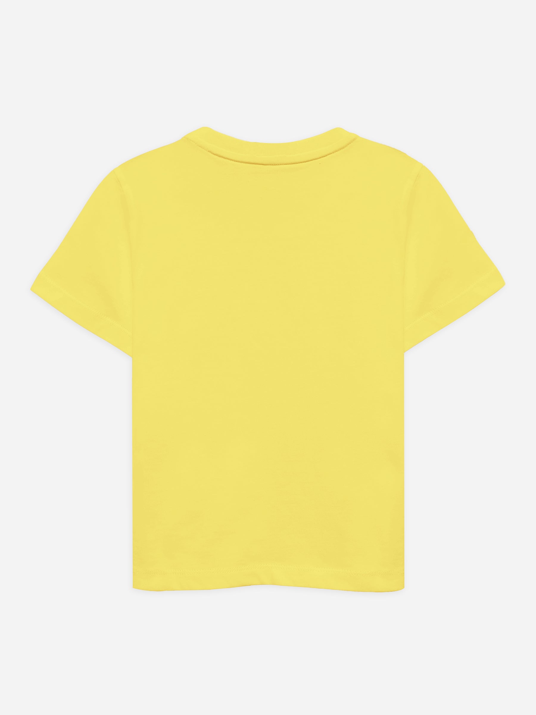 Yellow 'Racing' Printed T-Shirt - Junior