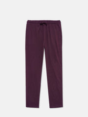 Burgundy Relax Fit Knitted Lounge Pajama