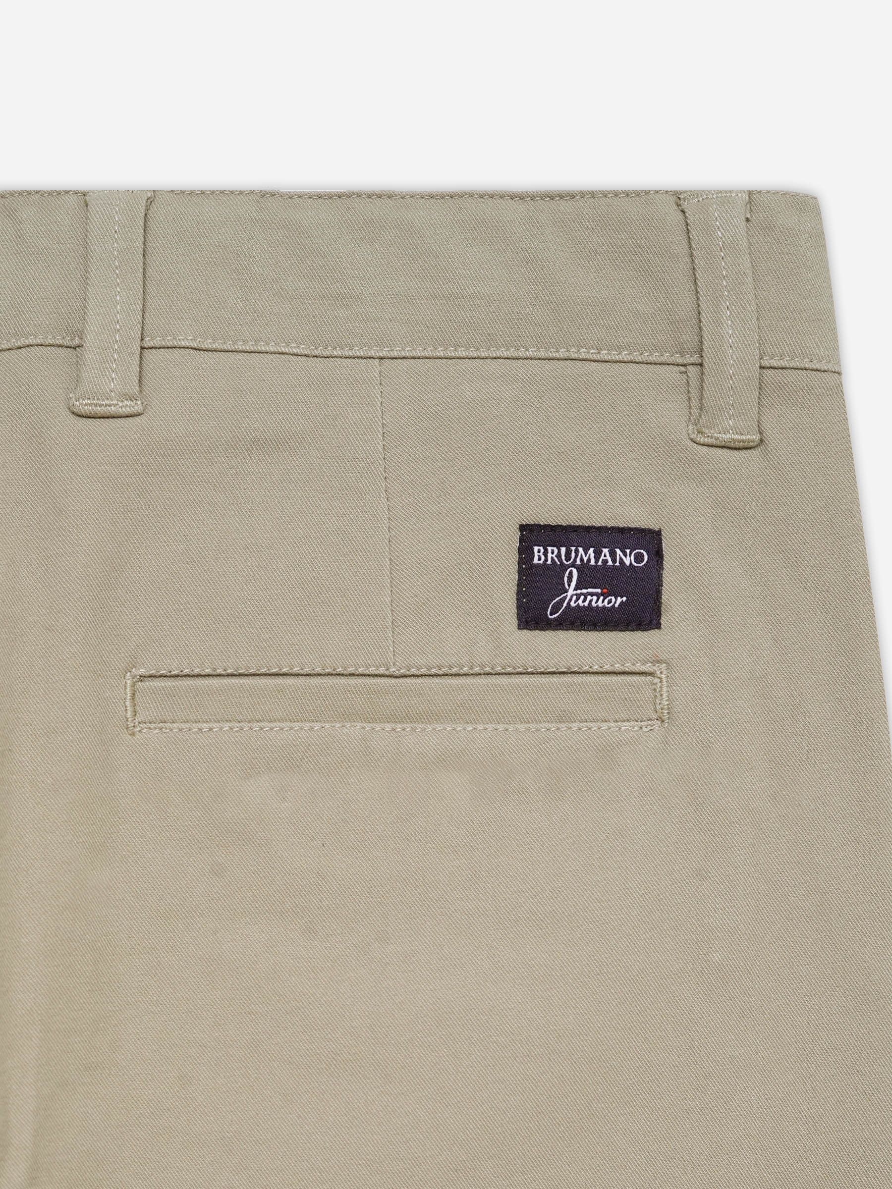 Khaki Casual Cotton Trouser - Junior