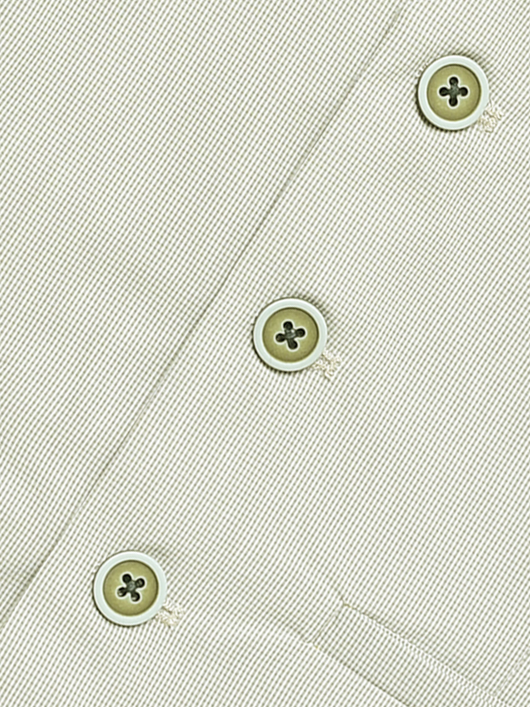 Light Olive Micro Gingham Vest with Best - Junior