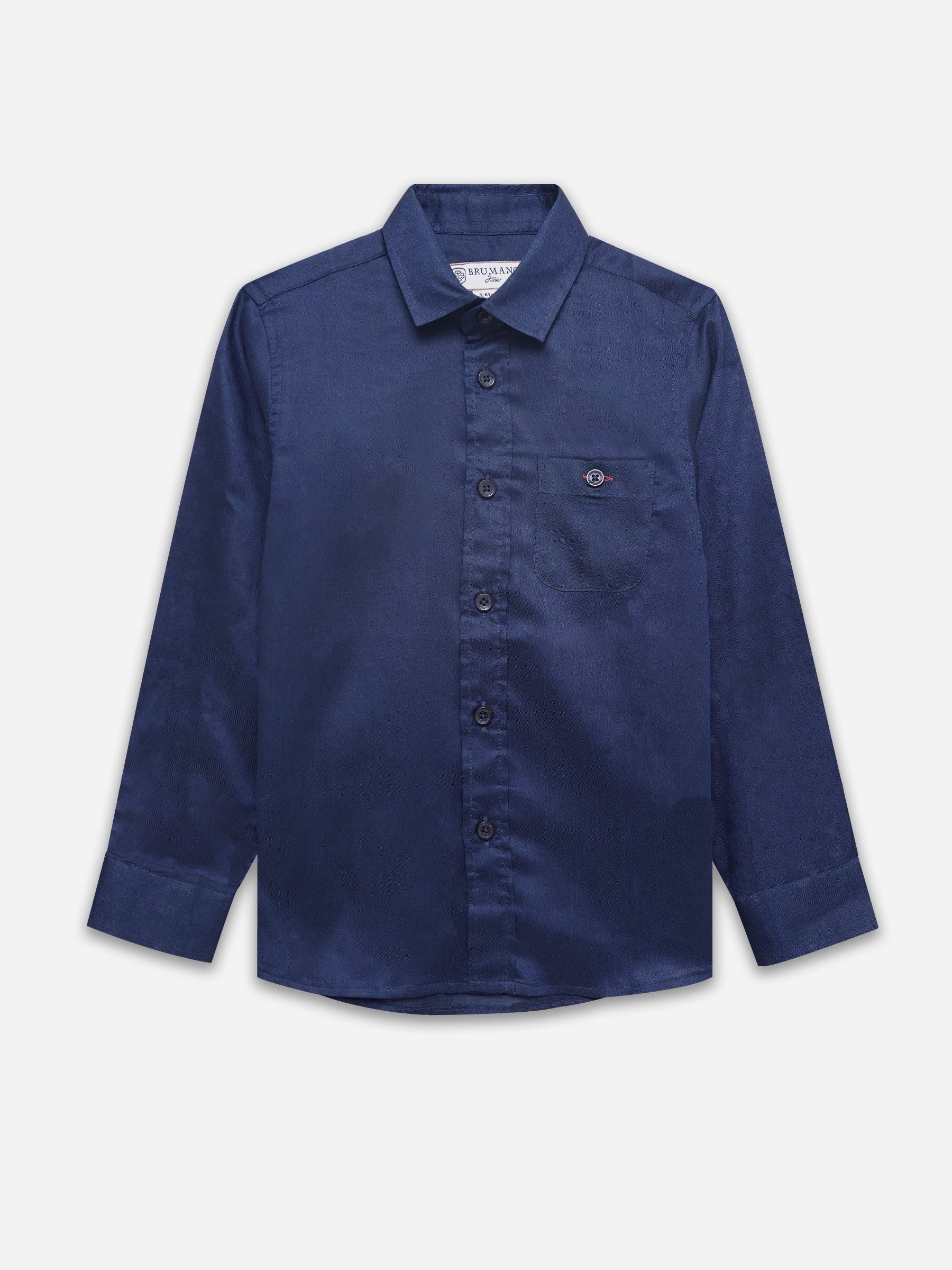 Navy Blue Light Weight Long Sleeve Shirt - Junior