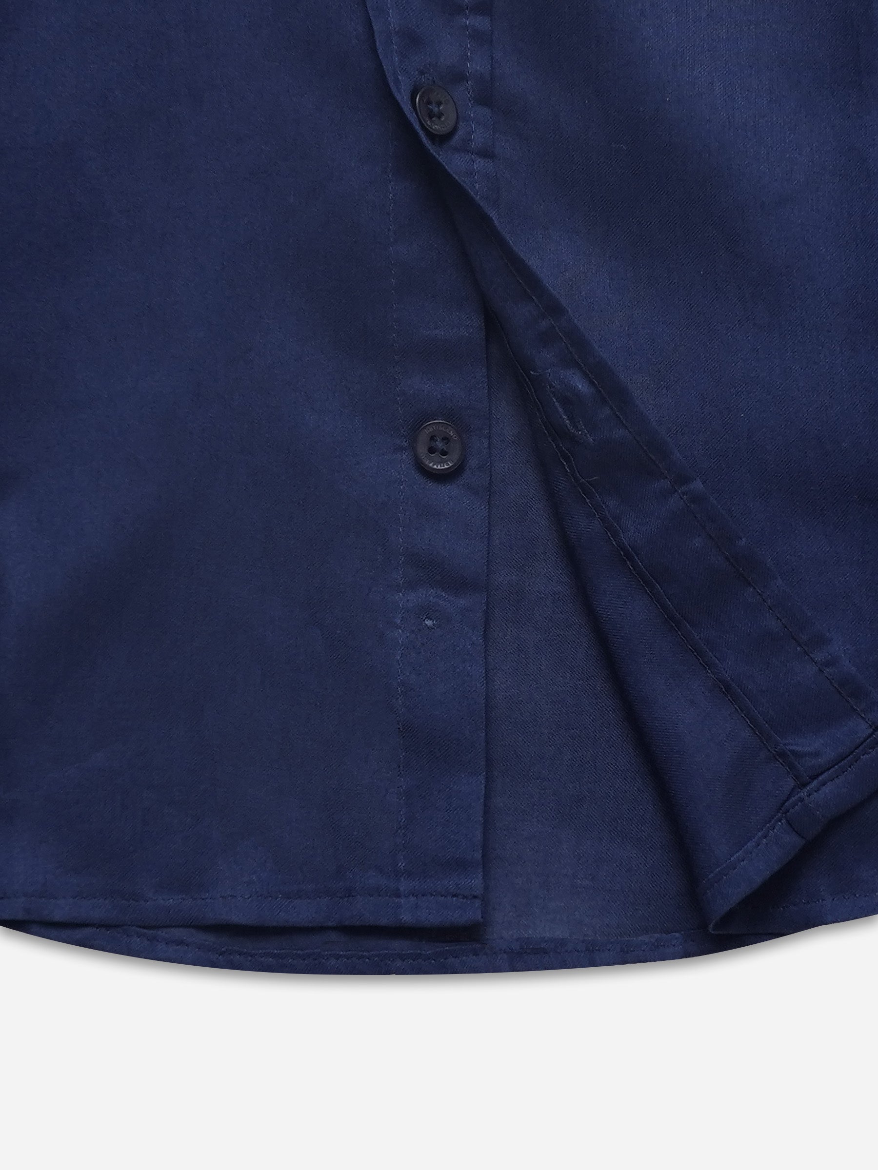 Navy Blue Light Weight Long Sleeve Shirt - Junior