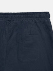 Navy Blue Strech Casual Pajama - Women