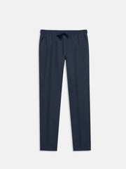 Navy Blue Strech Casual Pajama - Women