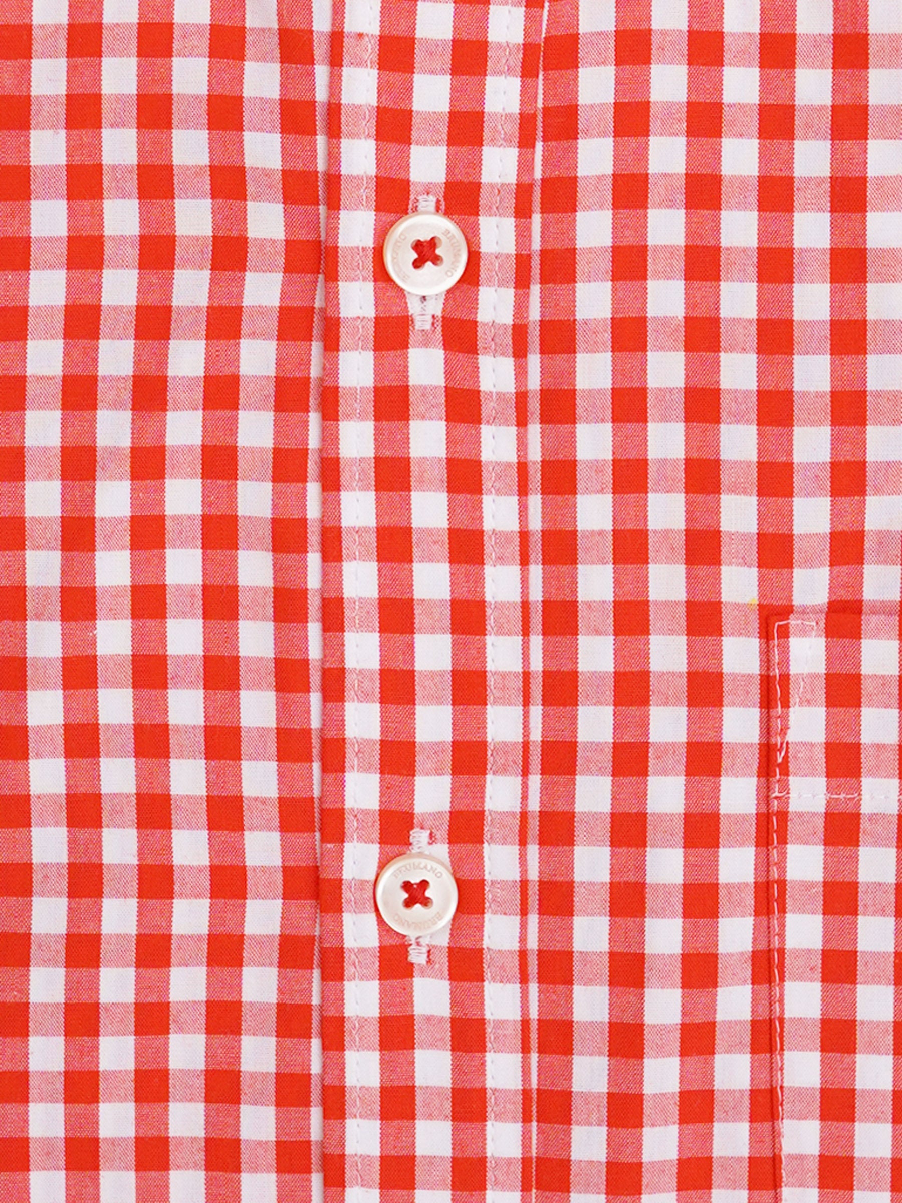 Red Bold Gingham Checkered Shirt