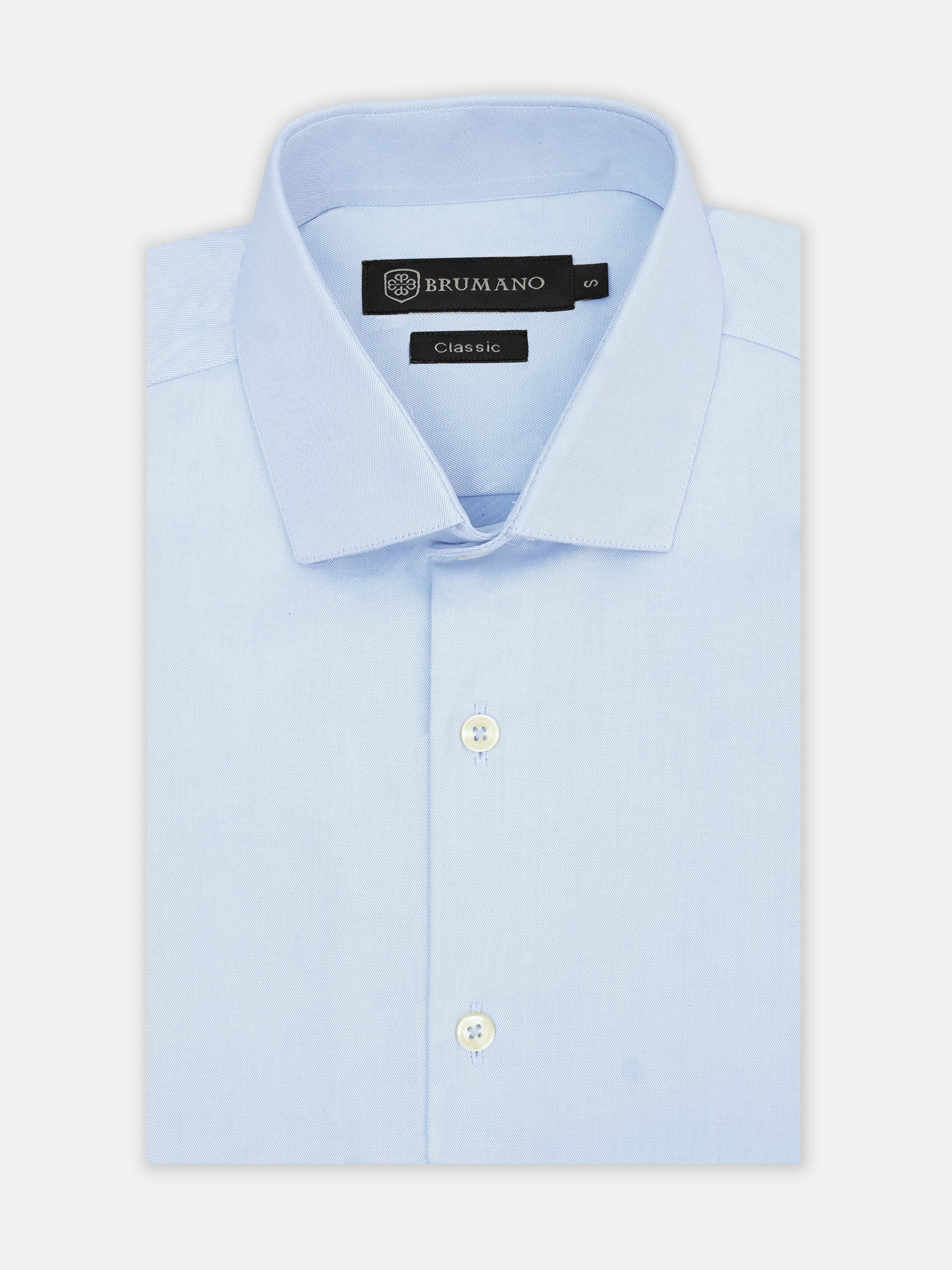Sky Blue Formal Twill Shirt
