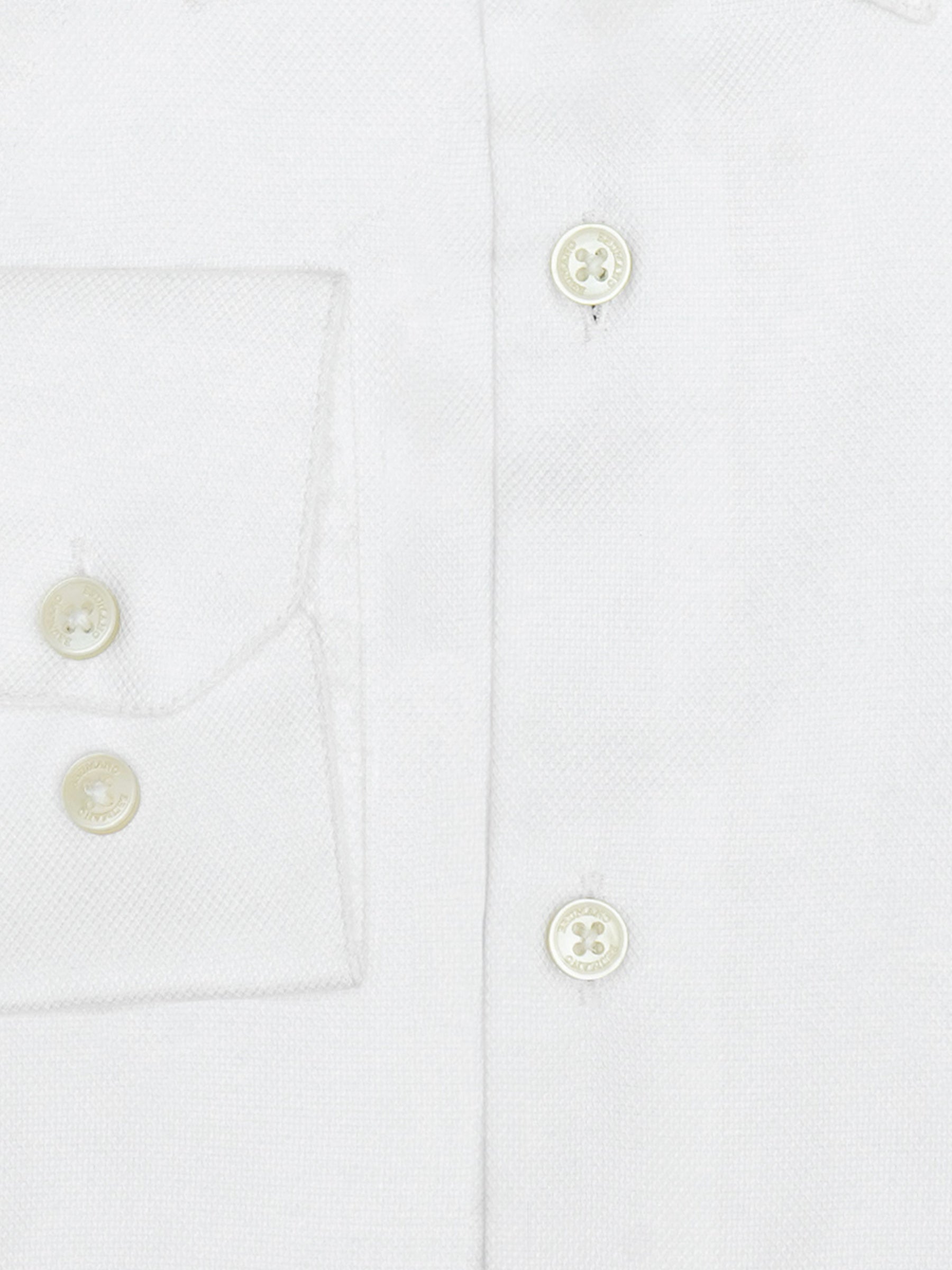 White Structured Formal Shirt - Luxe